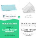 400 Self-Sealing Sterilization Autoclave Pouch Bags