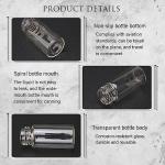 4ml Clear Glass Vials with Screw Caps - 100pcs