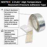 High Heat Resistant Aluminum Foil Tape Roll 2"x25