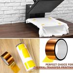 Heat Resistant Polyimide Tape - 2 Rolls, 50mm x 108ft