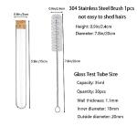30 Pack of 35ml Glass Test Tubes with Corks