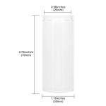 30ml Glass Test Tubes with Cork Stoppers - 24PCS