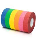 Mr. Pen Colored Masking Tape 6-Pack 0.6