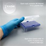 Kashi Scientific 10 uL Sterile Filtered Pipette Tips
