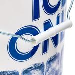 5 Gal. White Plastic Bucket for Ice