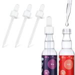 3-Pack Glass Dropper Pipettes for Soda Flavors