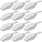 12 Pack Clear Acrylic Scoops - 6.5" Size