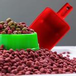 Vikan Remco 16 oz Red Plastic Hand Scoop