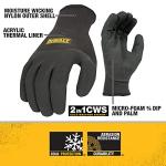 DEWALT DPG737 Thermal Work Gloves - Size Large