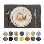 Vinyl Placemats Set of 4 - Heat Resistant