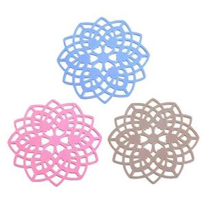 Silicone Trivets for Hot Pots - 3 Set
