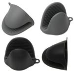 Silicone Oven Mitts - 4 Pack Heat Resistant