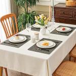 Vinyl Placemats Set of 4 - Heat Resistant