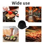 Silicone Oven Mitts - 4 Pack Heat Resistant