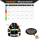 Black Enforcer Reflective Safety Jacket with ID Pocket