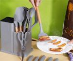 19-Piece Kitchen Utensils and Knife Set
