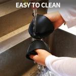 Silicone Oven Mitts - 4 Pack Heat Resistant