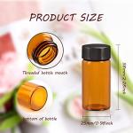 Cositina 20ml Amber Glass Vials - Pack of 30