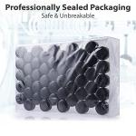 100 Pack 20ml Glass Sample Vials with Caps