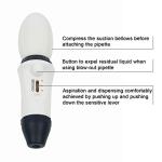 ONiLAB Manual Serological Pipette Controller, Dark Blue