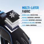 Waterproof Insulated Touchscreen Winter Work Gloves