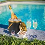 3L Insulated Stainless Steel Ice Bucket Set