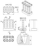 Magnetic Rack for 15 mL Tube Purification