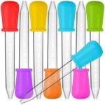 8-Pack Silicone and Plastic Liquid Droppers
