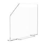 Acrylic Splash Guard Panel for Labs and Healthcare