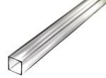 Clear Acrylic Rigid Square Tube - 72" Long (2 Pack)