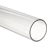 Clear Acrylic Round Tube, 3-1/2" ID x 36" Length