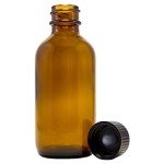Life LB165-2 Boston Round Bottles, 2 oz, 12-Pack