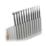 12-Pc Round Ball Burr Set for Jewelry Making