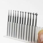12-Pc Round Ball Burr Set for Jewelry Making
