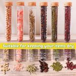 50 Plastic Test Tubes with Screw Lids - 40 ml