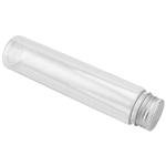 40 Pack Clear Plastic Test Tubes with Caps