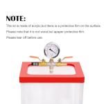 2 Gallon Acrylic Vacuum Chamber for Lab Use