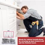 Yaocom 295 Pcs Stainless Steel Finishing Washers Set