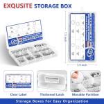 555-Piece Stainless Steel Star Lock Washer Kit