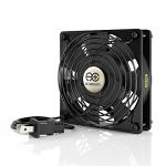 AC Infinity Quiet Muffin Fan - 120V 120mm 25mm
