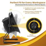 Adjustable Benchtop Soldering Fume Extractor