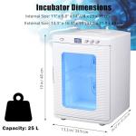 25L Digital Temperature Control Scientific Incubator