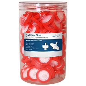SimPure 25mm PTFE Syringe Filters - 100 Pack