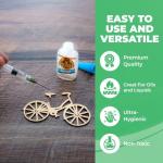 Kopperko 100 Pack 1ml Borosilicate Glass Syringes