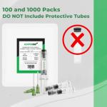 Kopperko 100 Pack 1ml Borosilicate Glass Syringes