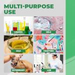 Kopperko 100 Pack 1ml Borosilicate Glass Syringes