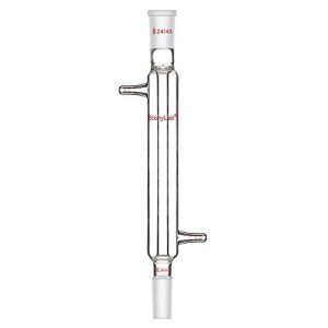 StonyLab 200 mm Borosilicate Glass Liebig Condenser