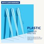 150PCS Disposable 3ML Plastic Transfer Pipettes