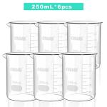 ONiLAB 250ml Glass Beaker Set of 6