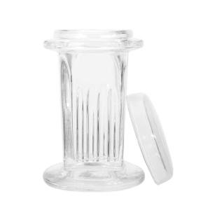 VILLCASE Microscope Slides with Staining Jar Set
